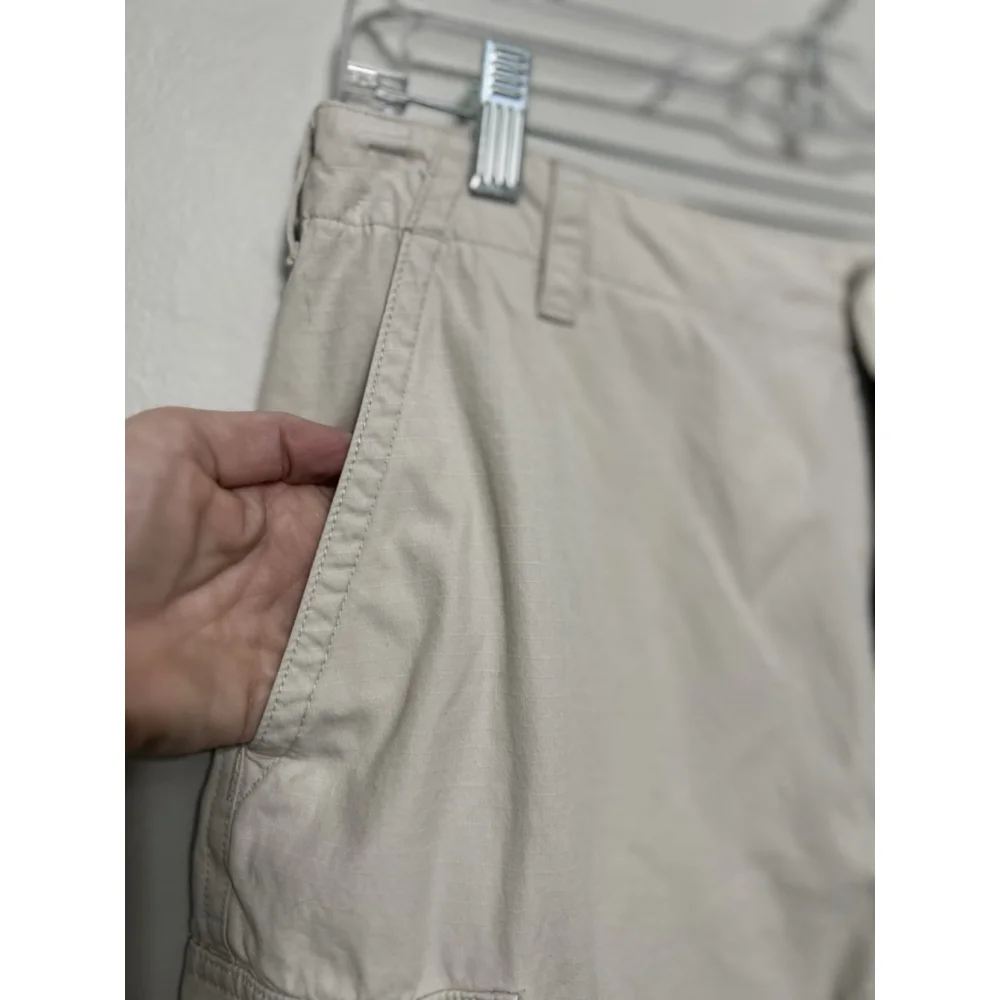 Banana Republic Cargo Pant Utility Khaki‎ Men’s 33R Vintage Y2K 90s